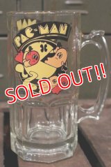 ct-180514-59 PAC-MAN / 1980's Beer Mug (Large)