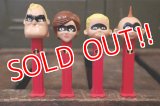 pz-130917-04 Mr.Incredible / PEZ Dispenser Set