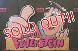 pz-130917-04 PEZ / Store Display Header Card "Fred Flintstone"