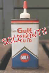 dp-180701-34 Gulf / 1960's Lighter Fluid Can