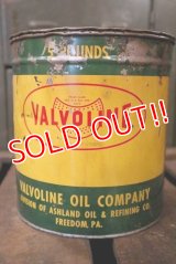 dp-180701-50 VALVOLINE / 1950's 5 Pounds Oil Can