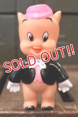 ct-180801-19 Porky Pig / DAKIN 1970's Soft Vinyl Figure