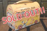 ct-180901-156 Walt Disney's / Aladdin 1960's School Bus Lunchbox