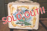 ct-180901-154 Peter Pan / Aladdin 1960's Metal Lunchbox