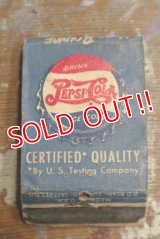 dp-180901-16 Pepsi / 1940's Match Book