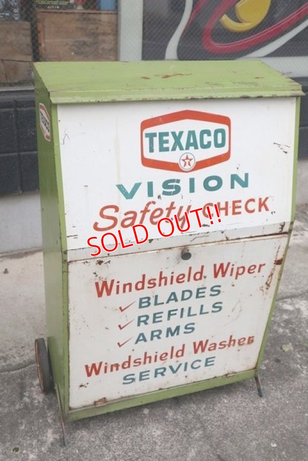 画像1: dp-181001-04 TEXACO / 1960's Wiper Blade Cabinet