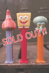 pz-130917-04 Spongebob / PEZ Dispenser Set