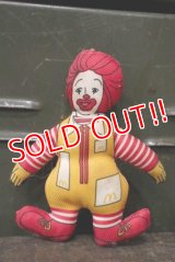 ct-181101-01 McDonald's / Ronald McDonald 1980's mini Cloth Doll