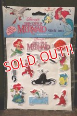 ct-181031-18 Little Mermaid / 1991 Stick-Ons Puffy Stickers