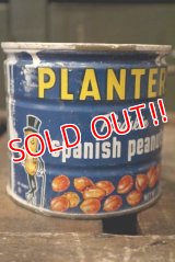 dp-181101-09 Planters / Mr.Peanuts 1960's-1970's Spanish Peanuts Tin Can