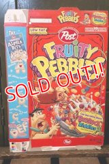 dp-181101-50 The Flintstones / Post 1995 Fruity Pebbles Cereal Box