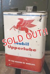 dp-181101-27 Mobil / Upperlube 1950's-1960's Oil Can