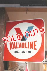 dp-181101-42 VALVOLINE / 1960's w-side sign