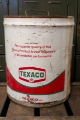 dp-181101-25 TEXACO / 1970's 5 Gallons Oil Can