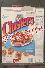 ad-130507-01 General Mills / Clusters 1995 Cereal Box