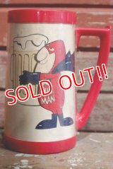 ct-1902021-08 Budweiser / BUD MAN 1980's Plastic Mug