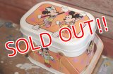 ct-190101-38 Mickey Mouse & Minnie Mouse / 1980's Tin Can