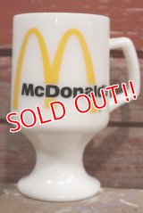 dp-190201-61 McDonald's / Federal 1960's-1970's Footed Mug