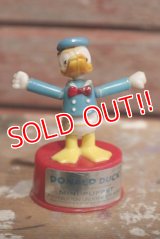 ct-160901-151 Donald Duck / Kohner Bros 1970's Mini Push Puppet