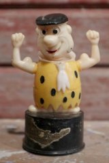 ct-160901-151 Fred Flintstone / Kohner Bros.1970's Push Button Puppet