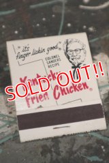 nt-190315-01 Kentucky Fried Chicken / Vintage Match Book