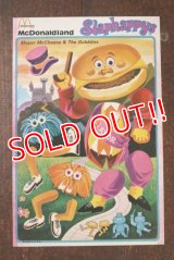 ct-190301-50 McDonaldland / 1970's Slaphappys Sticker "Mayor Mccheese & The Gobblins"