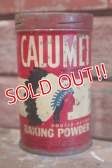 dp-190301-43 CALUMET / Vintage Baking Powder Can