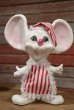 画像1: ct-190402-15 ROYALTY Industries / 1970's Roy Des of Fla White Mouse Coin Bank (1)