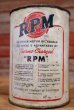 画像2: dp-190401-09 RPM / 1940's Motor Oil can (2)