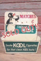 dp-190508-09 KOOL / 1950's Cigarette Display Match Holder