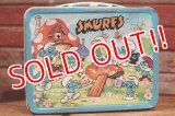 ct-190605-79 Smurfs / 1980's Metal Lunch Box