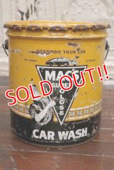 dp-190601-09 MAC'S SUPER GLOSS / 1959 5 U.S.Gallons Car Wash Can