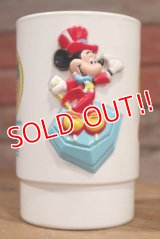 ct-190605-55 Mickey Mouse / Walt Disney's World On Ice 1990's Plastic Mug