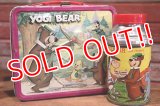 ct-190905-31 Yogi Bear / Aladdin 1970's Metal Lunch Box