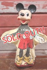 ct-190605-58 Mickey Mouse / Gund 1950's Hand Puppet