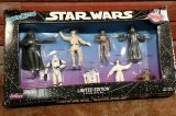 ct-190905-45 STAR WARS / Justoys 1993 Bendable Figure Set