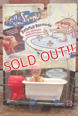 ct-191101-06 The Ren & Stimpy Show / Mattel 1990's Buthtub Ren Hoek