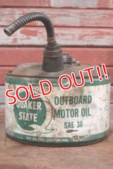 dp-191101-10 QUAKER STATE / 2 1/2 Gallons Outboard Motor Oil Can