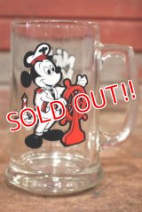 ct-200201-32 Mickey Mouse / 1960's Beer Mug