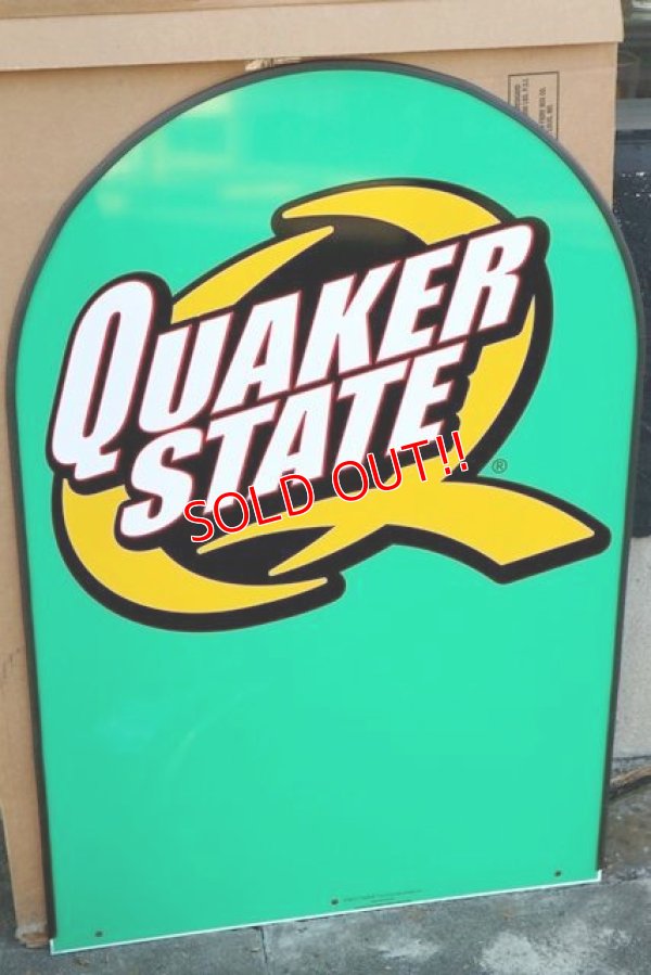 画像1: dp-200201-23 QUAKER STATE / 2000's Stand Sign