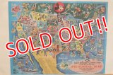 ct-200101-53 Walt Disney's / 1960's Pictorial Map Puzzle