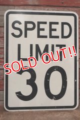 dp-200201-29 Road Sign "SPEED LIMIT 30 "