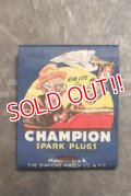 dp-200301-01 CHAMPION / early 1930's Match Book