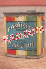 dp-200301-16 POMPEIAN / Vintage OLIVE OIL Can