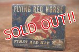 dp-200301-70 Mobiloil Flying Red Horse / 1940's First Aid Kit Case