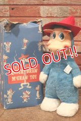 ct-200403-01 Quick Draw McGraw / Knickerbocker 1950's Rubber Face Doll