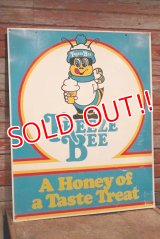 dp-200301-01 Freeze Bee / Vintage Double Sided Sign