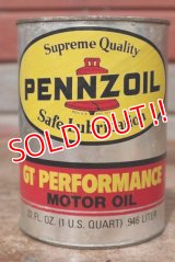 dp-200415-13 PENNZOIL / GT PERFORMANCE 1QT Motor Oil Can 