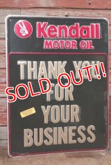 dp-200415-05 Kendall / 1980's "THANK YOU FOR YOUR BUSINESS" Sign