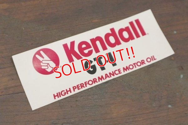 画像1: dp-200501-11 Kendall GT-1 / 1990's Sticker